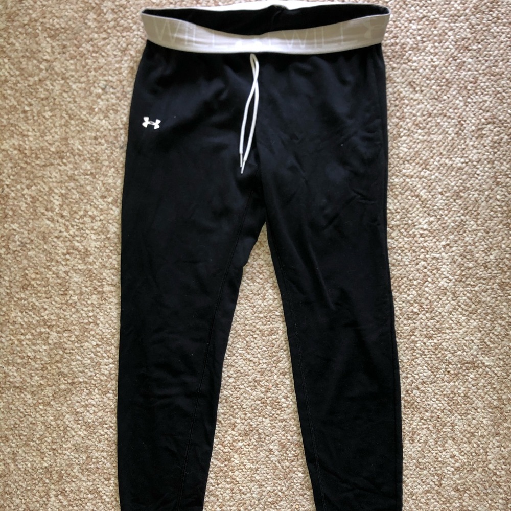 Under armour black joggers